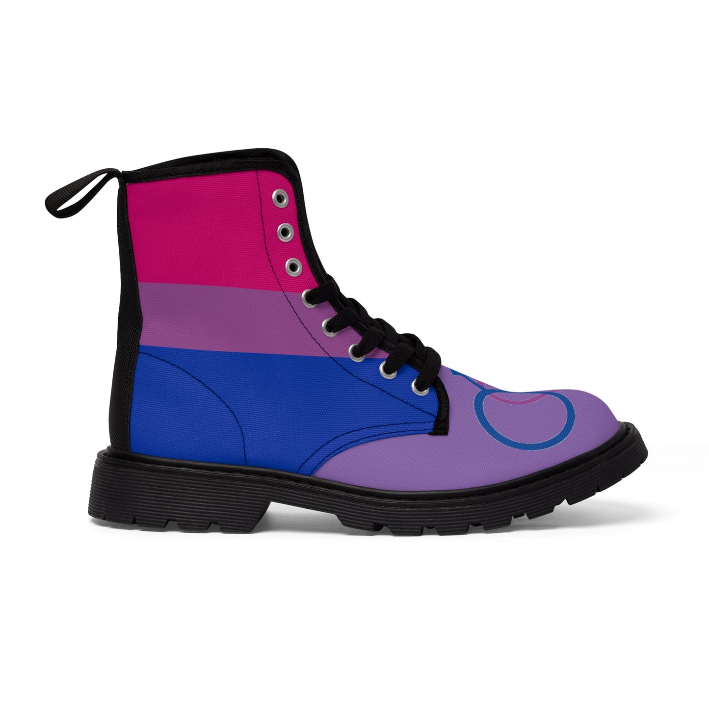 Bisexual Women's Canvas Boots