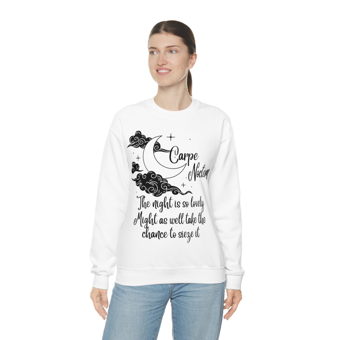Carpe Noctem - Unisex Heavy Blend™ Crewneck Sweatshirt