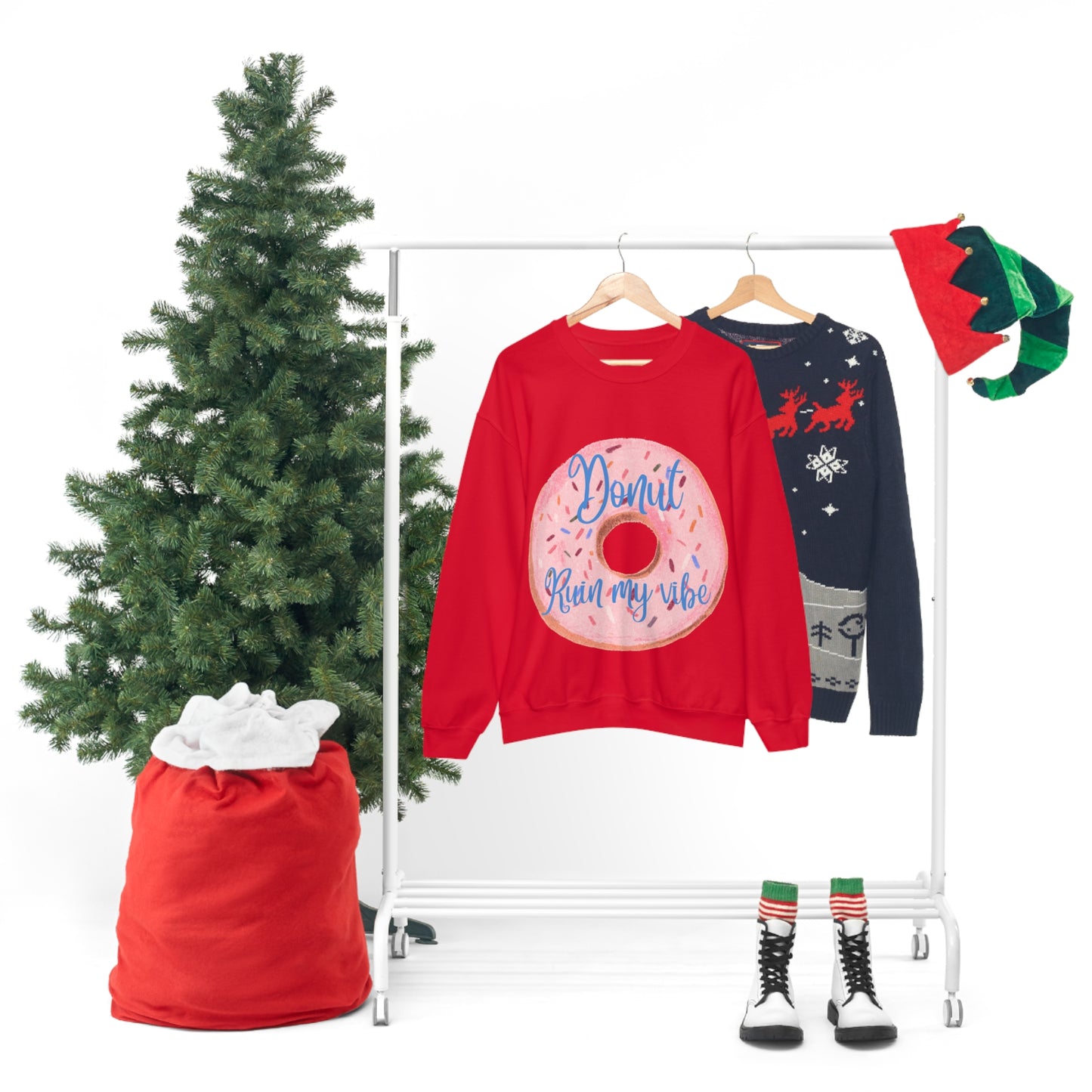 Donut Ruin my vibe Crewneck Sweatshirt
