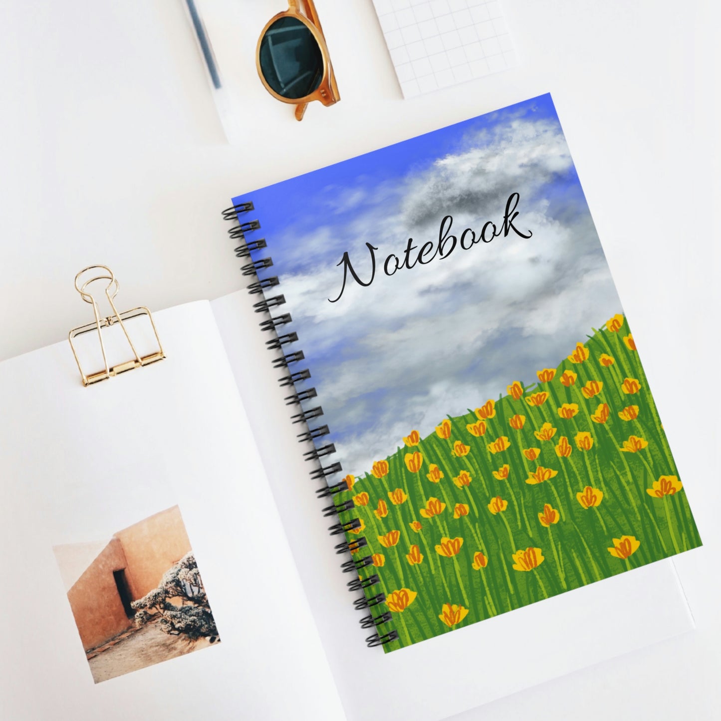 Meadow Spiral Notebook