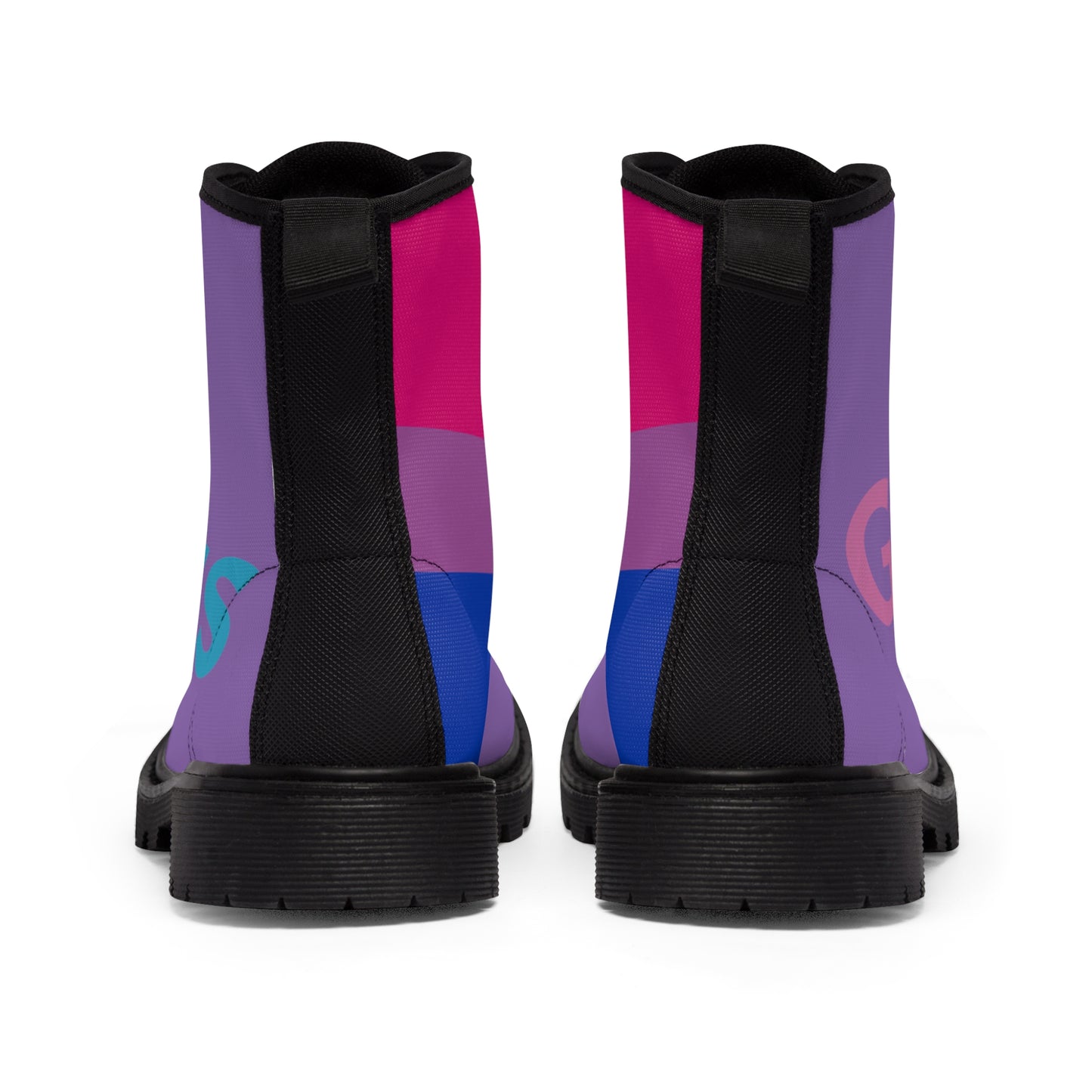 Bisexual Women's Canvas Boots