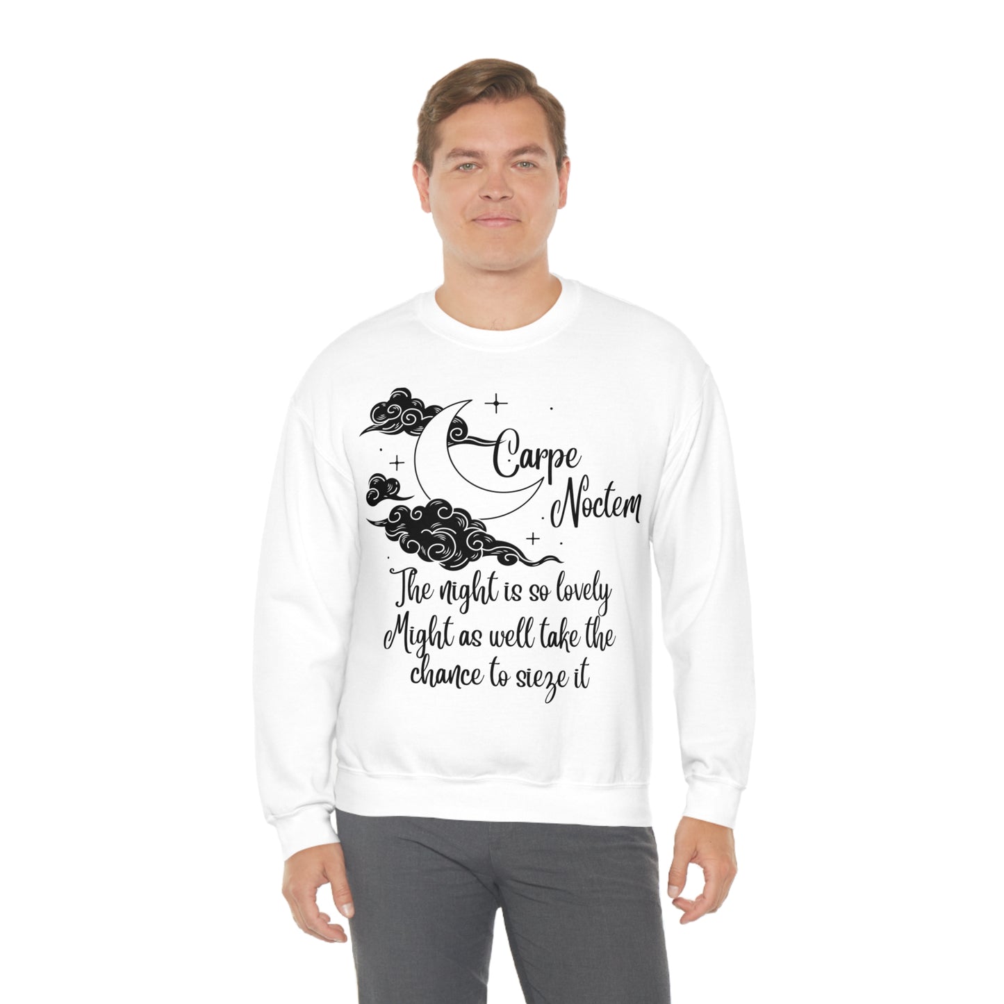 Carpe Noctem - Unisex Heavy Blend™ Crewneck Sweatshirt