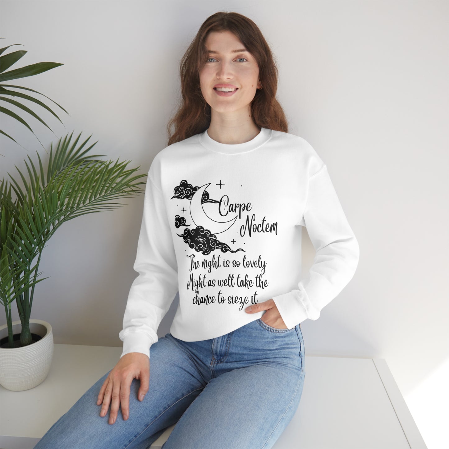 Carpe Noctem - Unisex Heavy Blend™ Crewneck Sweatshirt