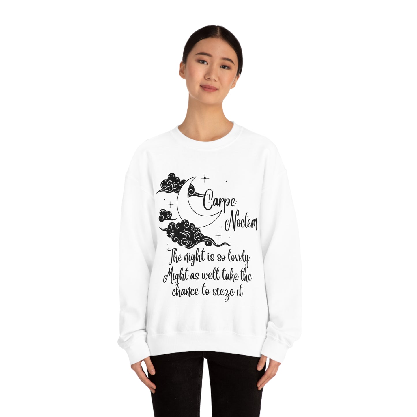 Carpe Noctem - Unisex Heavy Blend™ Crewneck Sweatshirt