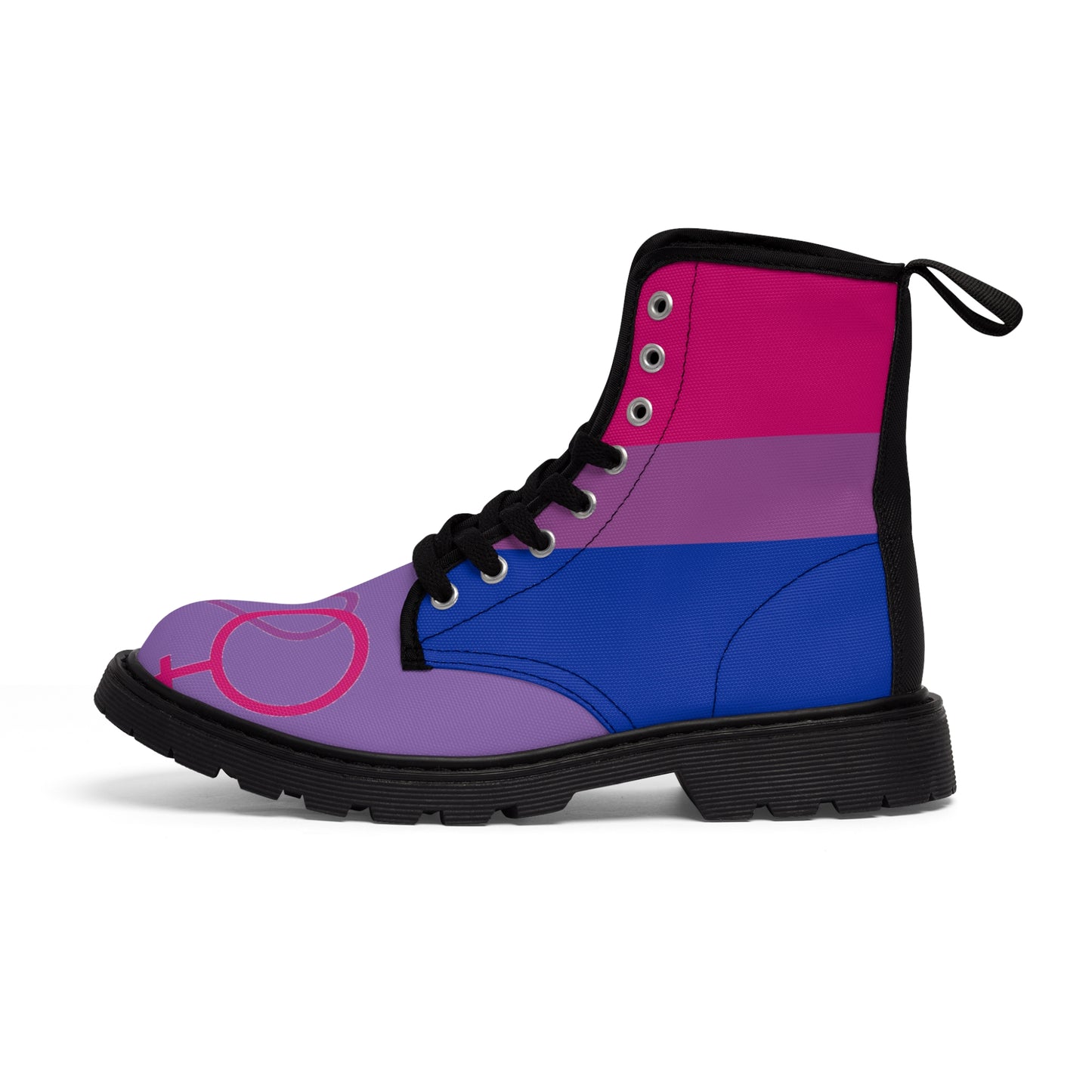 Bisexual Women's Canvas Boots