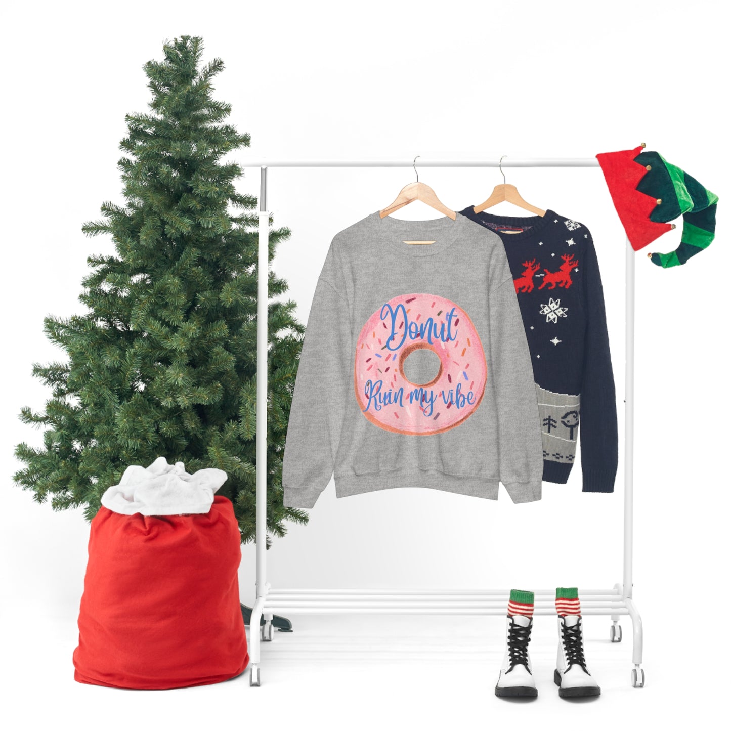 Donut Ruin my vibe Crewneck Sweatshirt